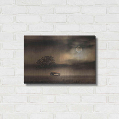 Luxe Metal Art 'The Spooky Old Oak Tree' by Lori Deiter, Metal Wall Art,24x16