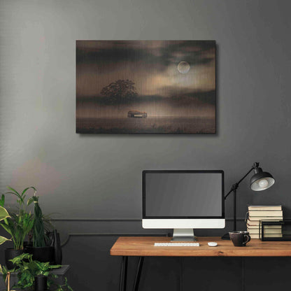 Luxe Metal Art 'The Spooky Old Oak Tree' by Lori Deiter, Metal Wall Art,36x24
