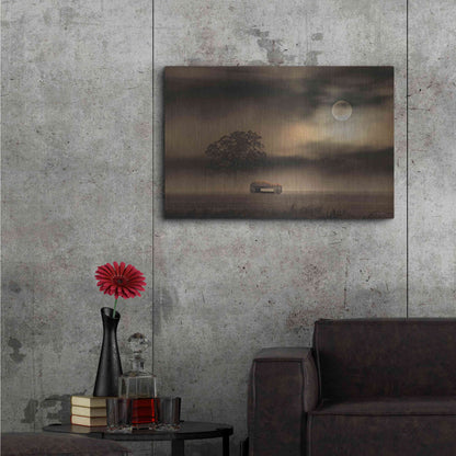 Luxe Metal Art 'The Spooky Old Oak Tree' by Lori Deiter, Metal Wall Art,36x24