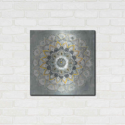 Luxe Metal Art 'Sunburst' by Danhui Nai, Metal Wall Art,24x24
