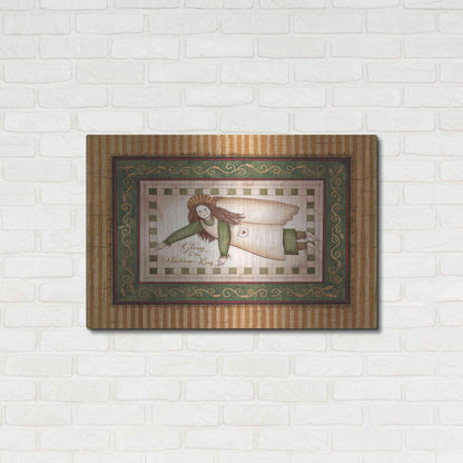 Luxe Metal Art 'Angel Rejoicing' by Linda Spivey, Metal Wall Art,36x24