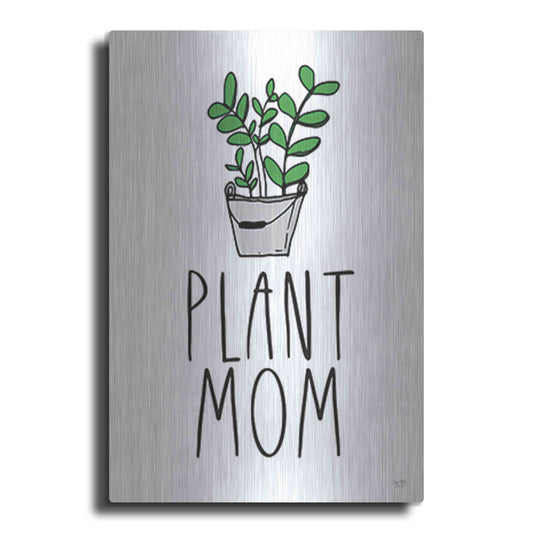 Luxe Metal Art 'Plant Mom' by Lux + Me Designs, Metal Wall Art