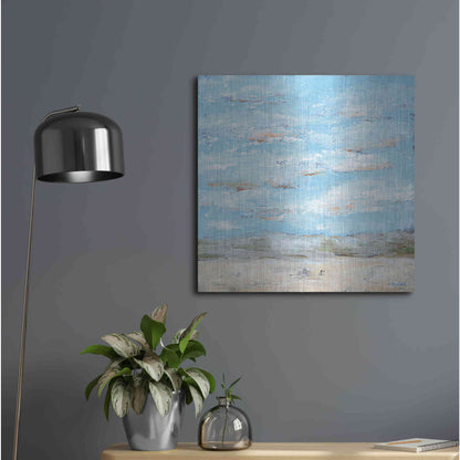 Luxe Metal Art 'Look Up, Part 1' by Roey Ebert, Metal Wall Art,24x24