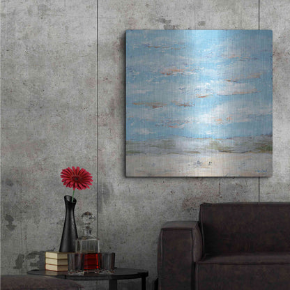 Luxe Metal Art 'Look Up, Part 1' by Roey Ebert, Metal Wall Art,36x36