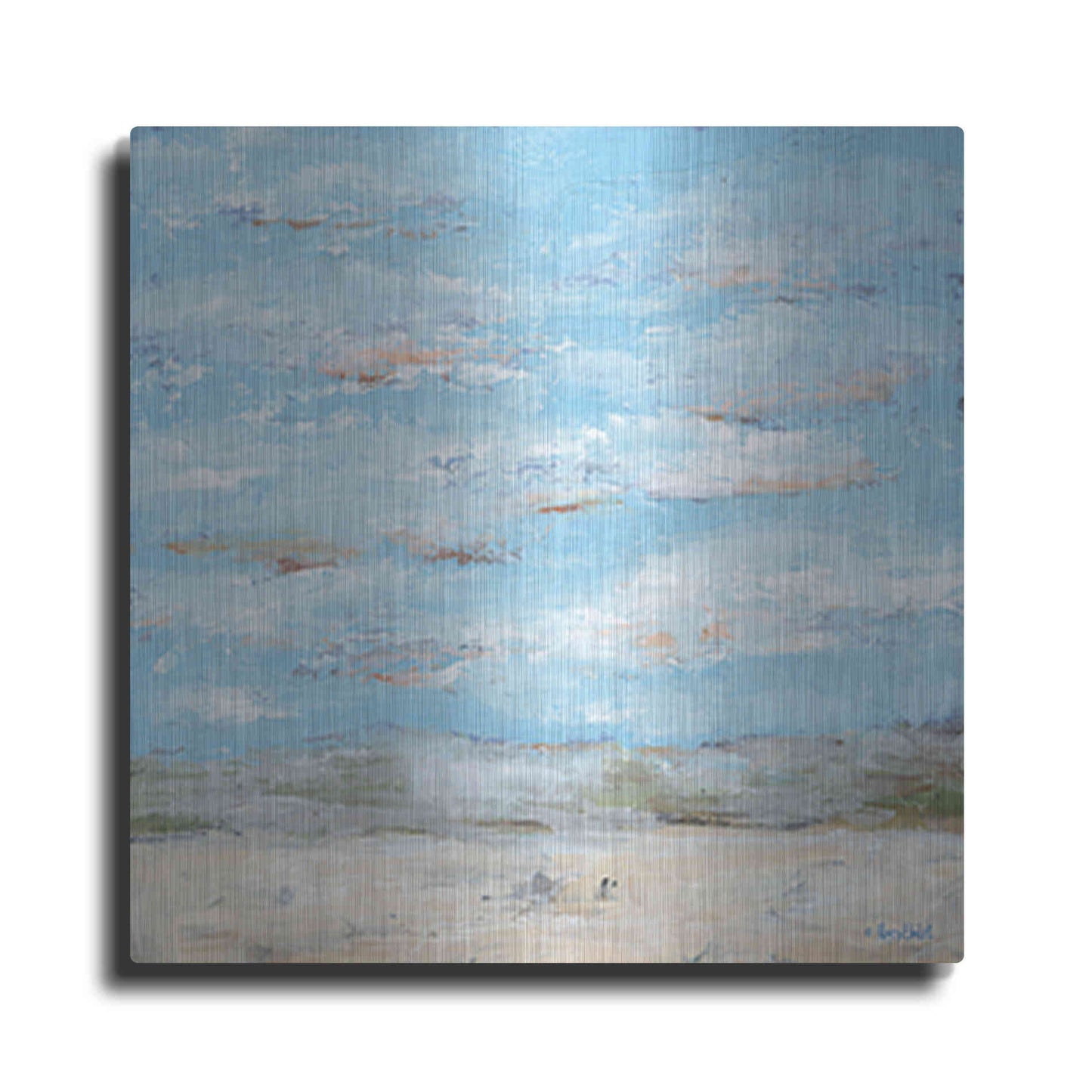 Luxe Metal Art 'Look Up, Part 1' by Roey Ebert, Metal Wall Art