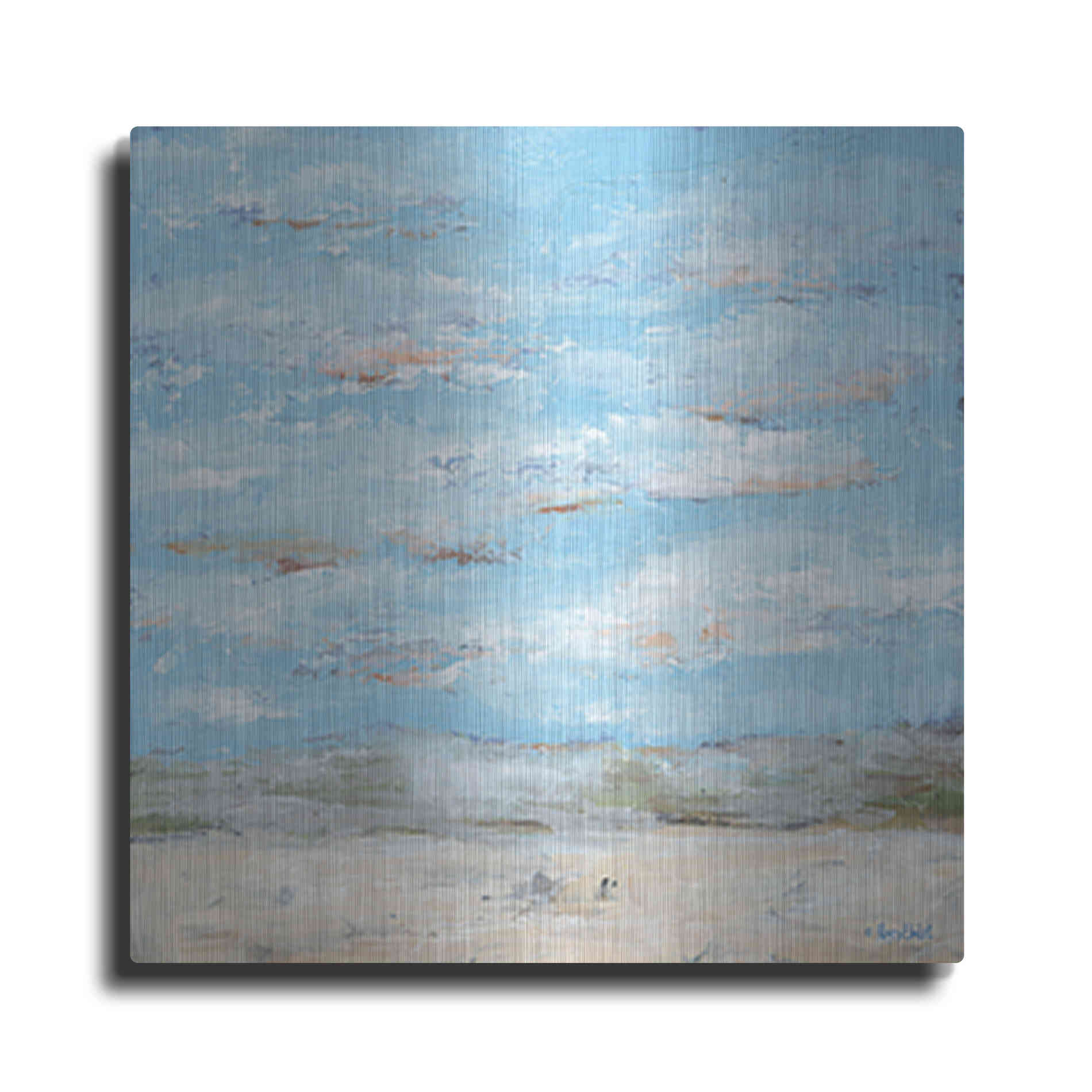 Luxe Metal Art 'Look Up, Part 1' by Roey Ebert, Metal Wall Art