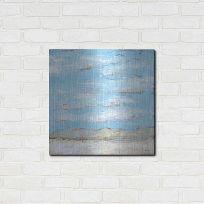 Luxe Metal Art 'Look Up, Part 2' by Roey Ebert, Metal Wall Art,24x24