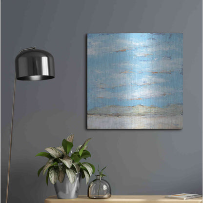 Luxe Metal Art 'Look Up, Part 2' by Roey Ebert, Metal Wall Art,24x24