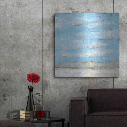 Luxe Metal Art 'Look Up, Part 2' by Roey Ebert, Metal Wall Art,36x36
