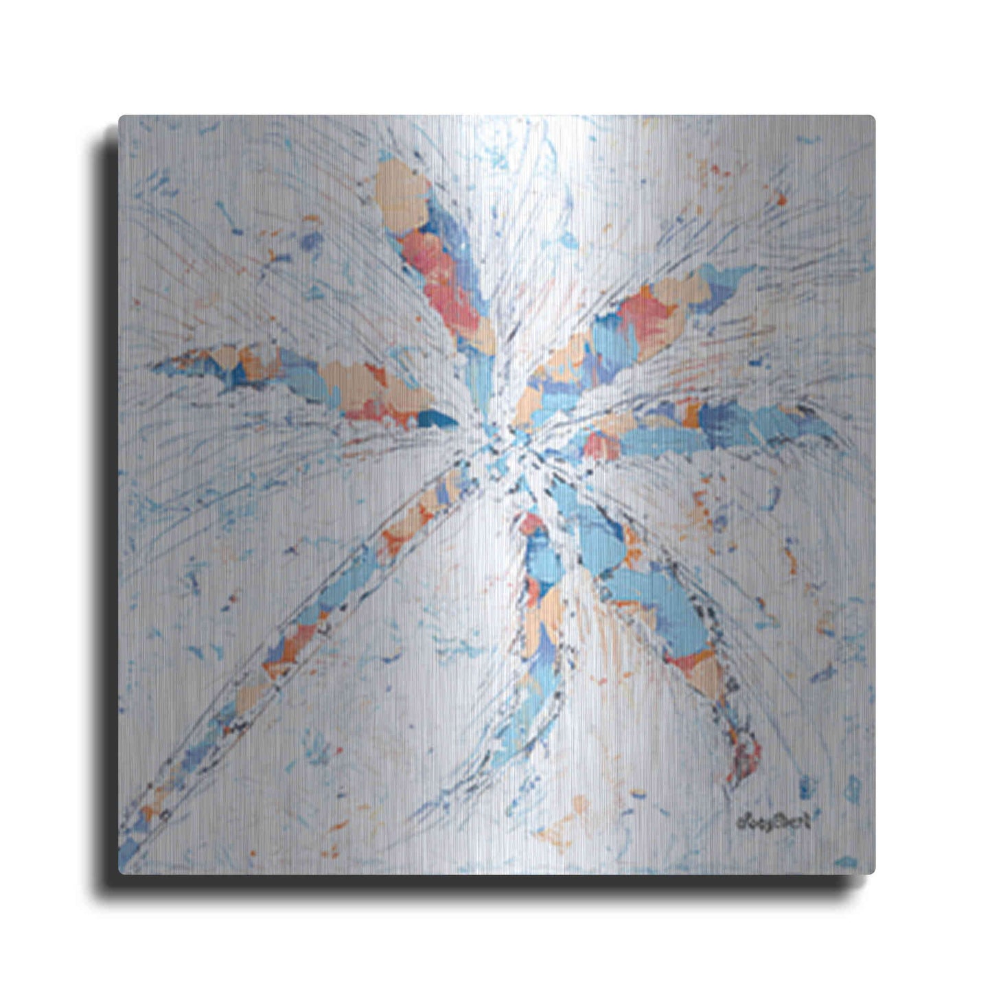 Luxe Metal Art 'Palm Tree I' by Roey Ebert, Metal Wall Art