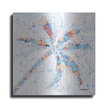 Luxe Metal Art 'Palm Tree I' by Roey Ebert, Metal Wall Art