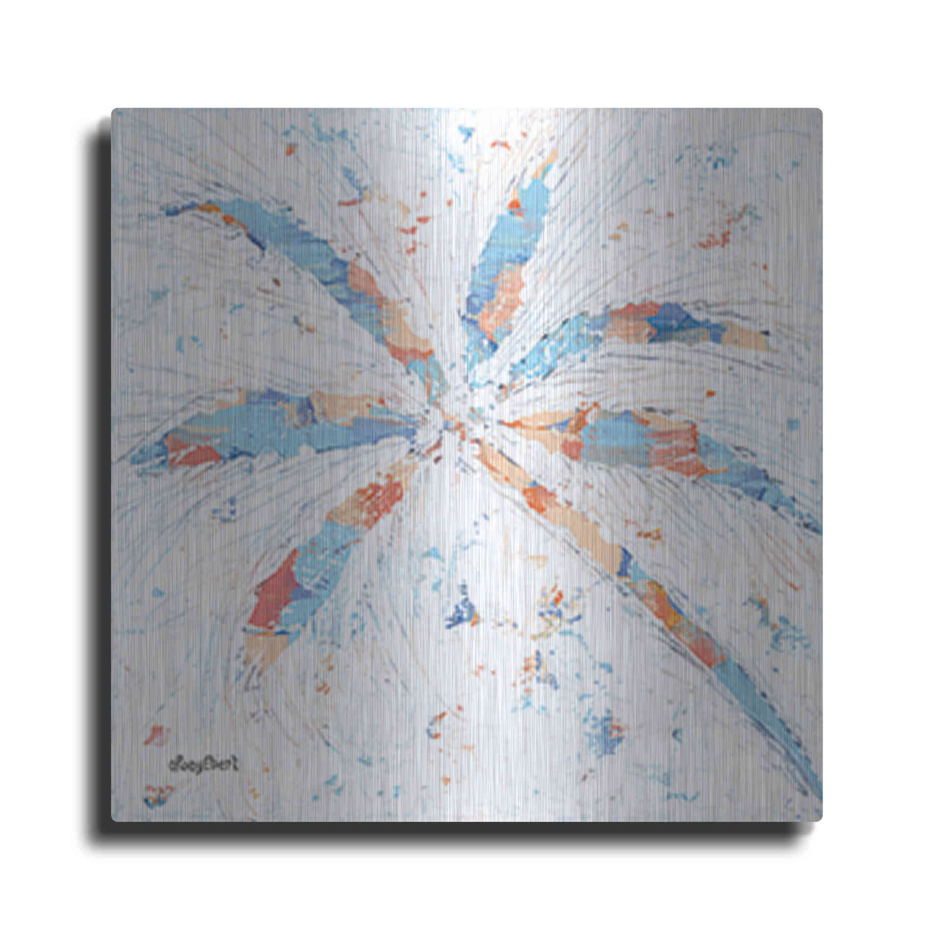 Luxe Metal Art 'Palm Tree II' by Roey Ebert, Metal Wall Art