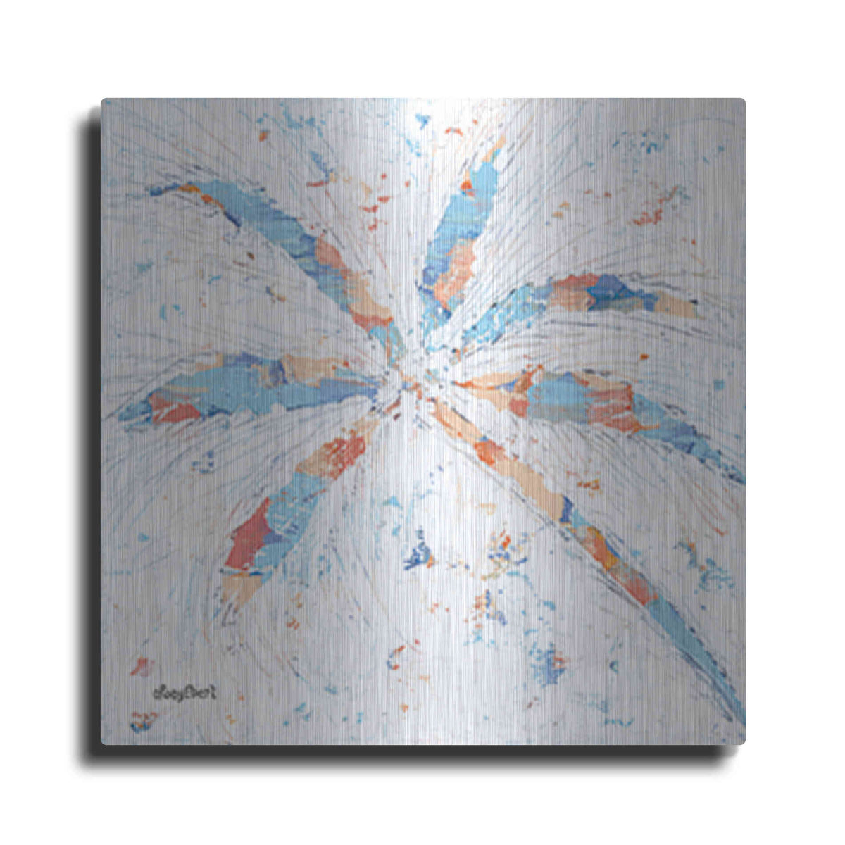 Luxe Metal Art 'Palm Tree II' by Roey Ebert, Metal Wall Art