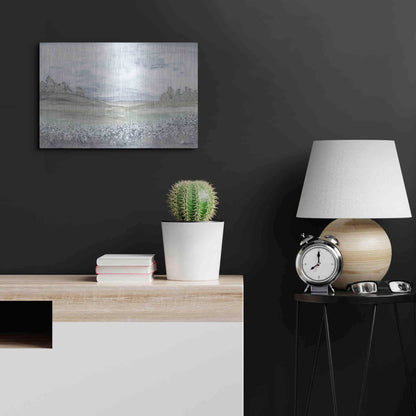 Luxe Metal Art 'Meadow' by Roey Ebert, Metal Wall Art,24x16