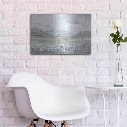Luxe Metal Art 'Meadow' by Roey Ebert, Metal Wall Art,24x16