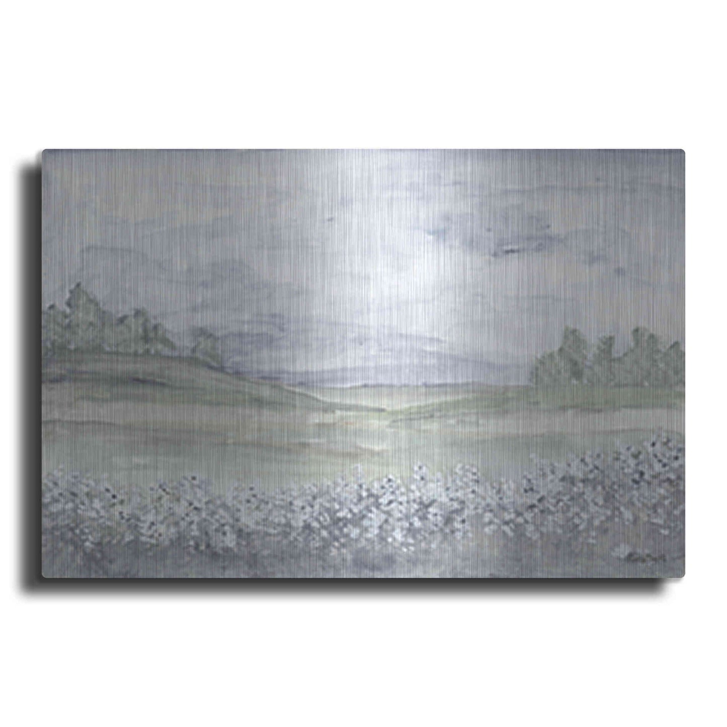 Luxe Metal Art 'Meadow' by Roey Ebert, Metal Wall Art