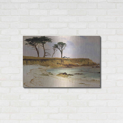 Luxe Metal Art 'Along the Coast' by Stellar Design Studio, Metal Wall Art,36x24