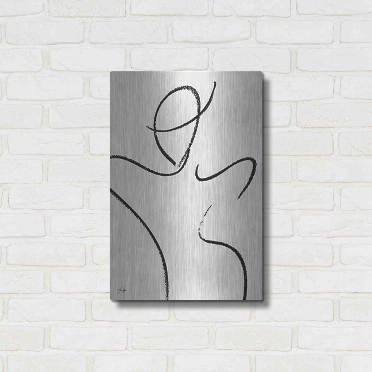 Luxe Metal Art 'Miss Carmen' by Yass Naffas Designs, Metal Wall Art,16x24