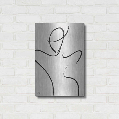 Luxe Metal Art 'Miss Carmen' by Yass Naffas Designs, Metal Wall Art,16x24