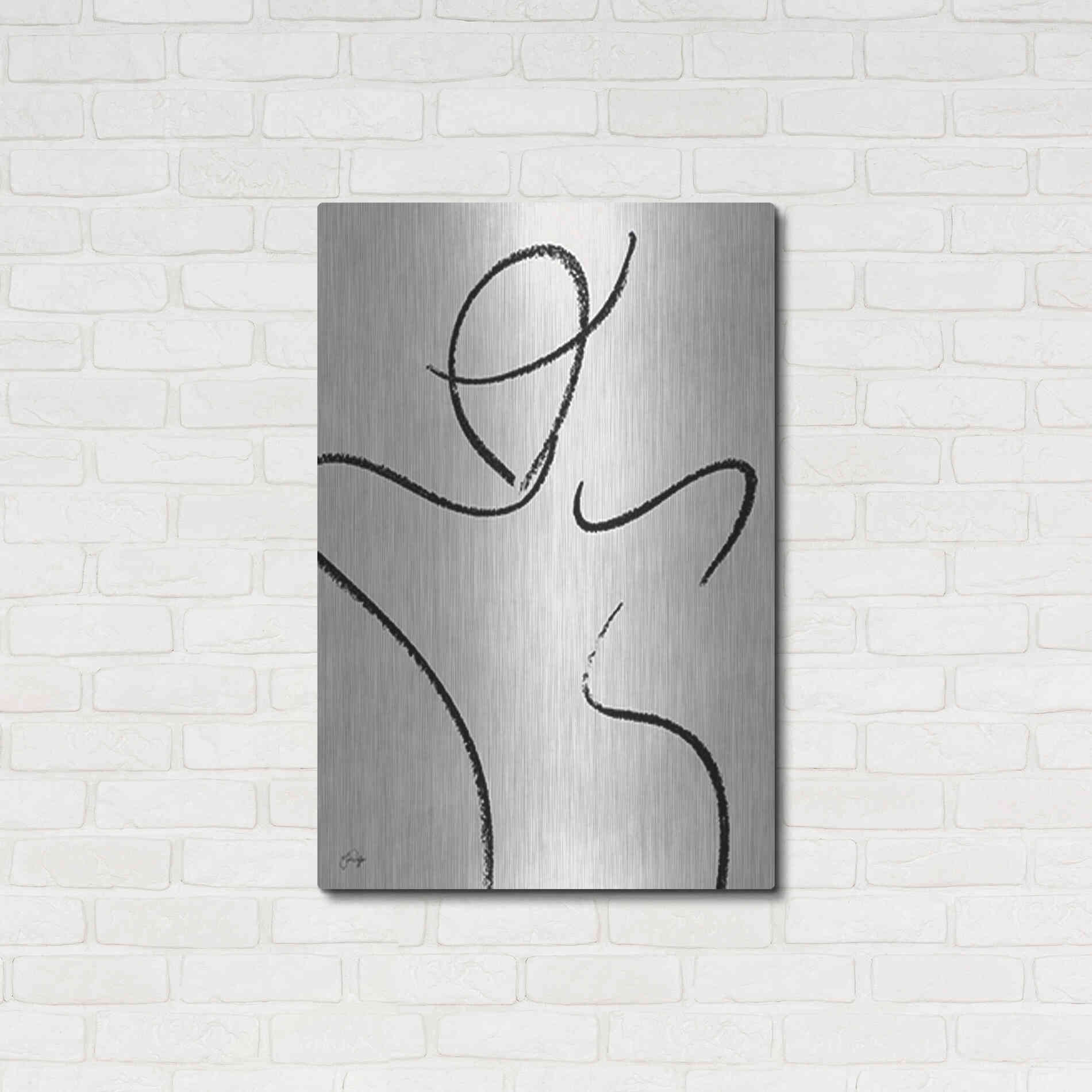 Luxe Metal Art 'Miss Carmen' by Yass Naffas Designs, Metal Wall Art,24x36