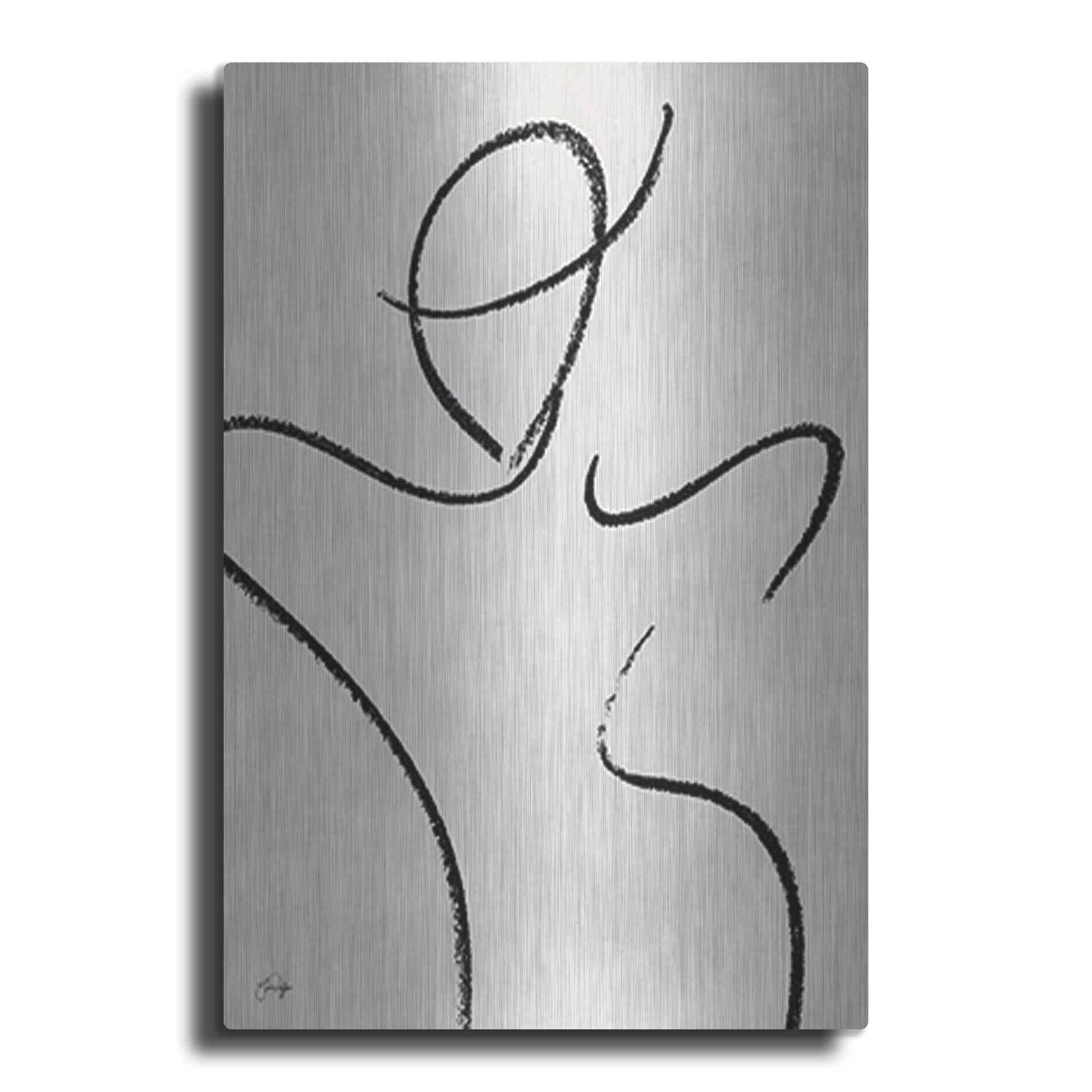Luxe Metal Art 'Miss Carmen' by Yass Naffas Designs, Metal Wall Art