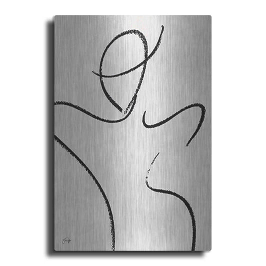 Luxe Metal Art 'Miss Carmen' by Yass Naffas Designs, Metal Wall Art