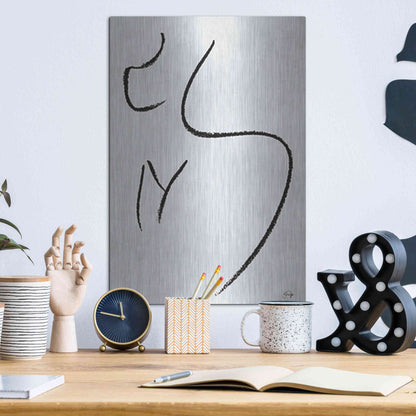 Luxe Metal Art 'Body Positive Self Love' by Yass Naffas Designs, Metal Wall Art,12x16