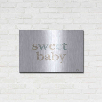 Luxe Metal Art 'Sweet Baby' by Yass Naffas Designs, Metal Wall Art,36x24