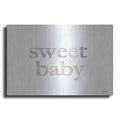 Luxe Metal Art 'Sweet Baby' by Yass Naffas Designs, Metal Wall Art