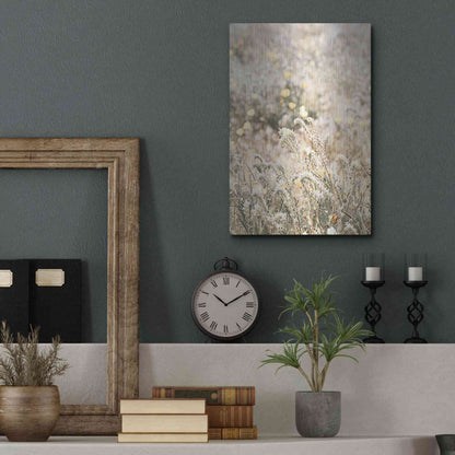 Luxe Metal Art 'Sweet Vintage Field' by Yass Naffas Designs, Metal Wall Art,12x16