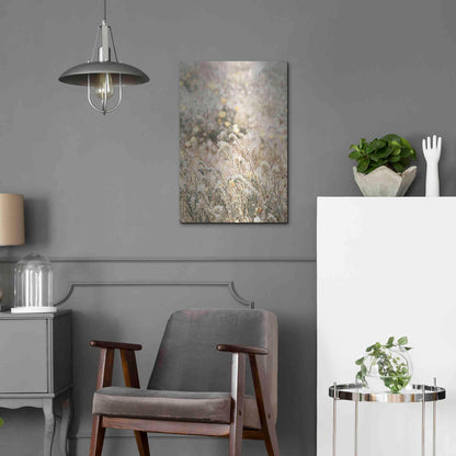 Luxe Metal Art 'Sweet Vintage Field' by Yass Naffas Designs, Metal Wall Art,16x24