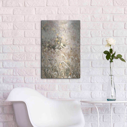 Luxe Metal Art 'Sweet Vintage Field' by Yass Naffas Designs, Metal Wall Art,16x24