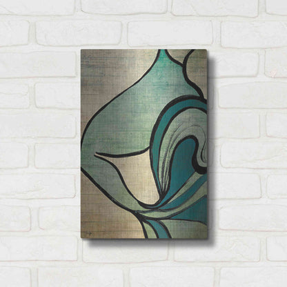 Luxe Metal Art 'Mysterious Movement' by Yass Naffas Designs, Metal Wall Art,12x16