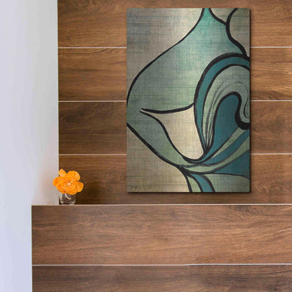 Luxe Metal Art 'Mysterious Movement' by Yass Naffas Designs, Metal Wall Art,12x16