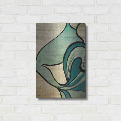 Luxe Metal Art 'Mysterious Movement' by Yass Naffas Designs, Metal Wall Art,16x24