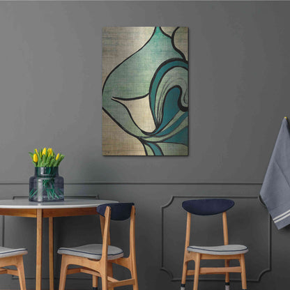 Luxe Metal Art 'Mysterious Movement' by Yass Naffas Designs, Metal Wall Art,24x36