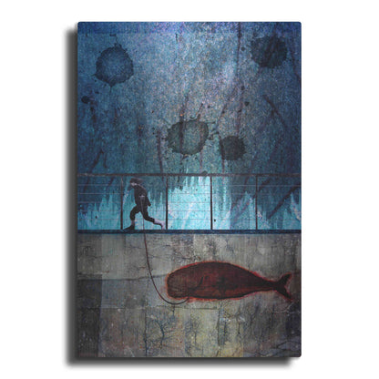 Luxe Metal Art 'Imaginary Friend' by DB Waterman, Metal Wall Art