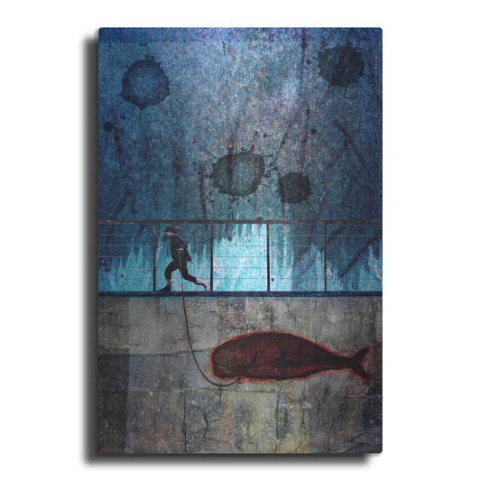 Luxe Metal Art 'Imaginary Friend' by DB Waterman, Metal Wall Art