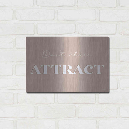 Luxe Metal Art 'Attract' by Yass Naffas Designs, Metal Wall Art,16x12