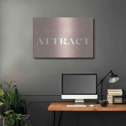Luxe Metal Art 'Attract' by Yass Naffas Designs, Metal Wall Art,36x24