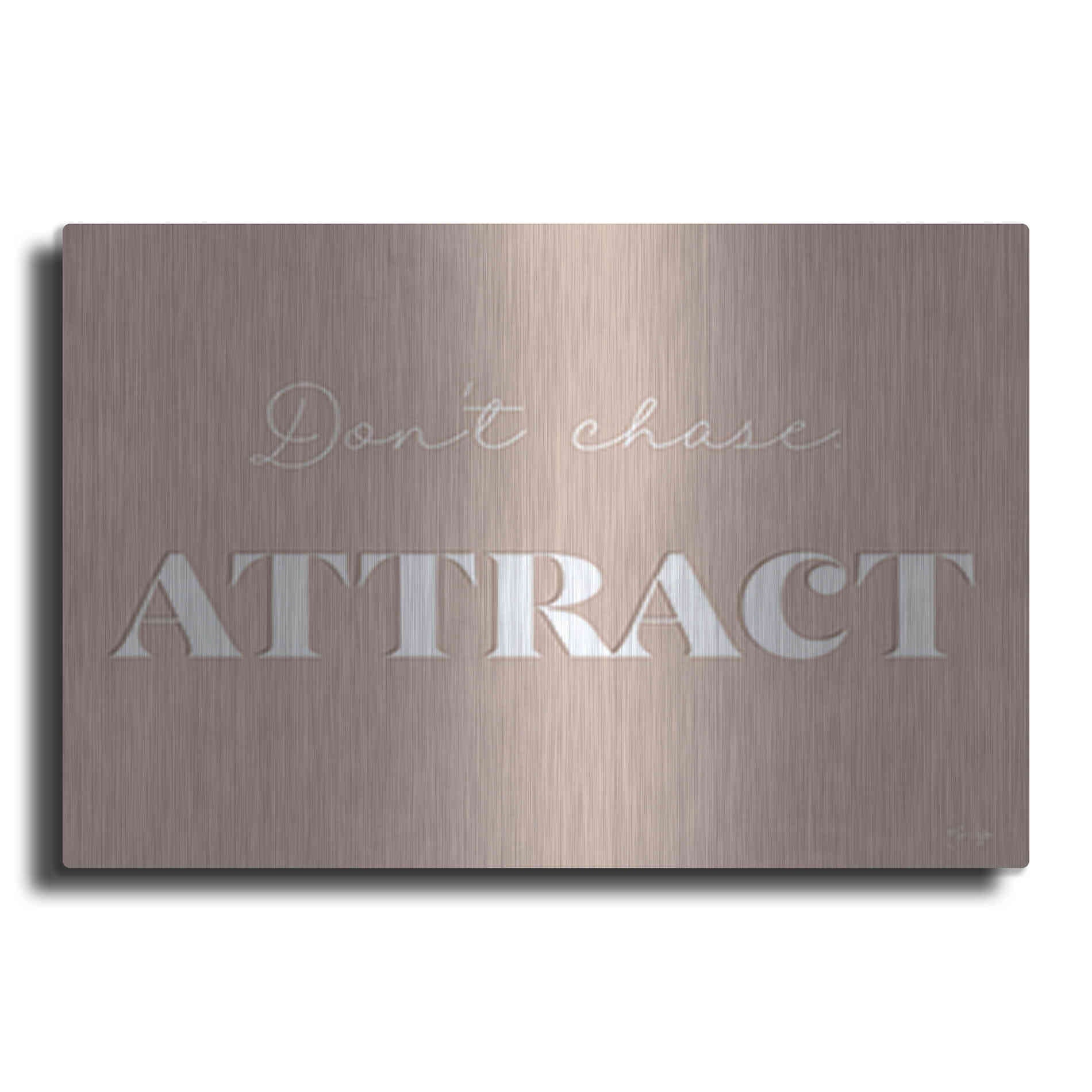 Luxe Metal Art 'Attract' by Yass Naffas Designs, Metal Wall Art