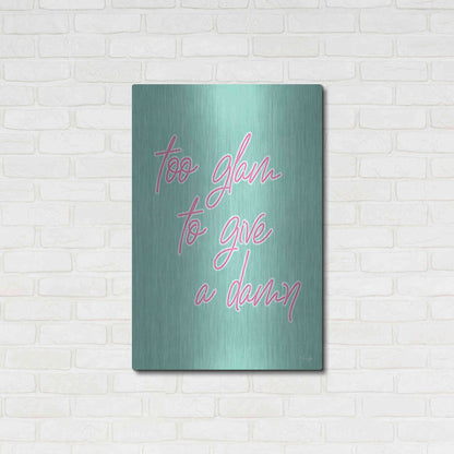 Luxe Metal Art 'Too Glam' by Yass Naffas Designs, Metal Wall Art,24x36