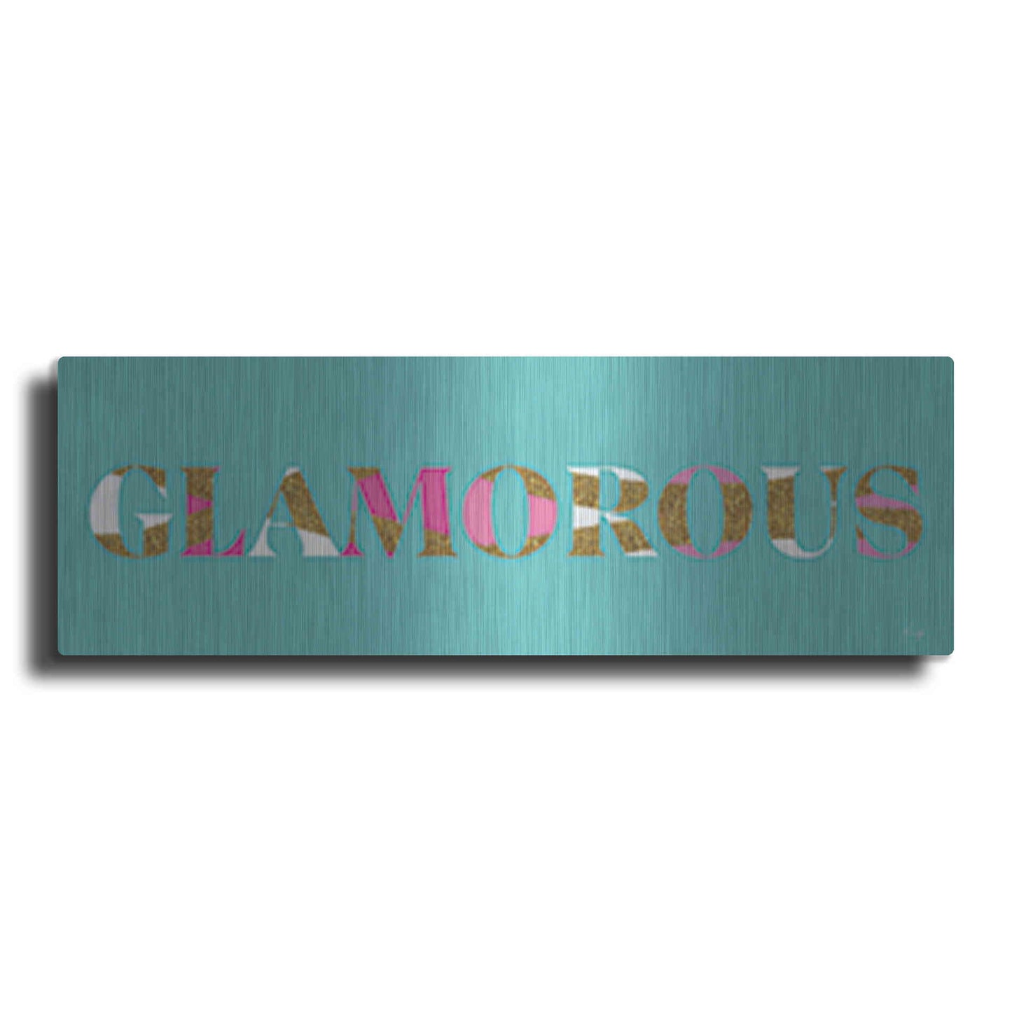 Luxe Metal Art 'Glamourous' by Yass Naffas Designs, Metal Wall Art