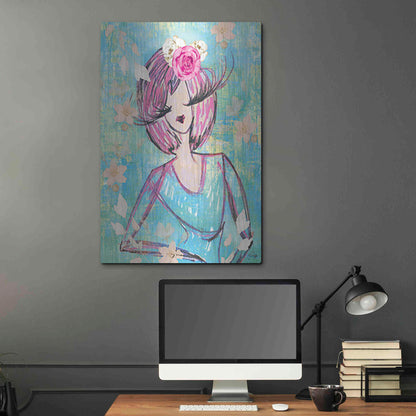 Luxe Metal Art 'Classy and Fabulous' by Yass Naffas Designs, Metal Wall Art,24x36