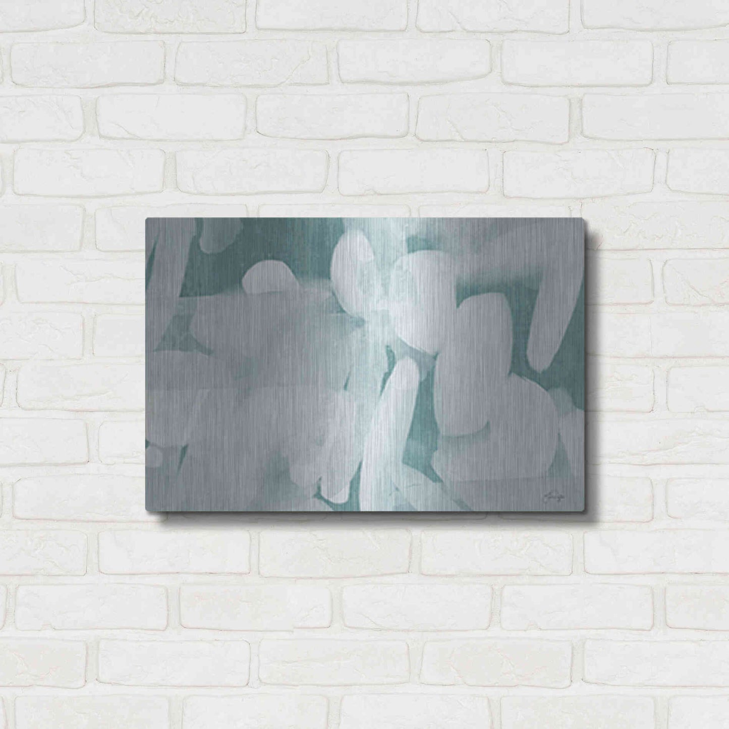 Luxe Metal Art 'Essence of Floating' by Yass Naffas Designs, Metal Wall Art,24x16