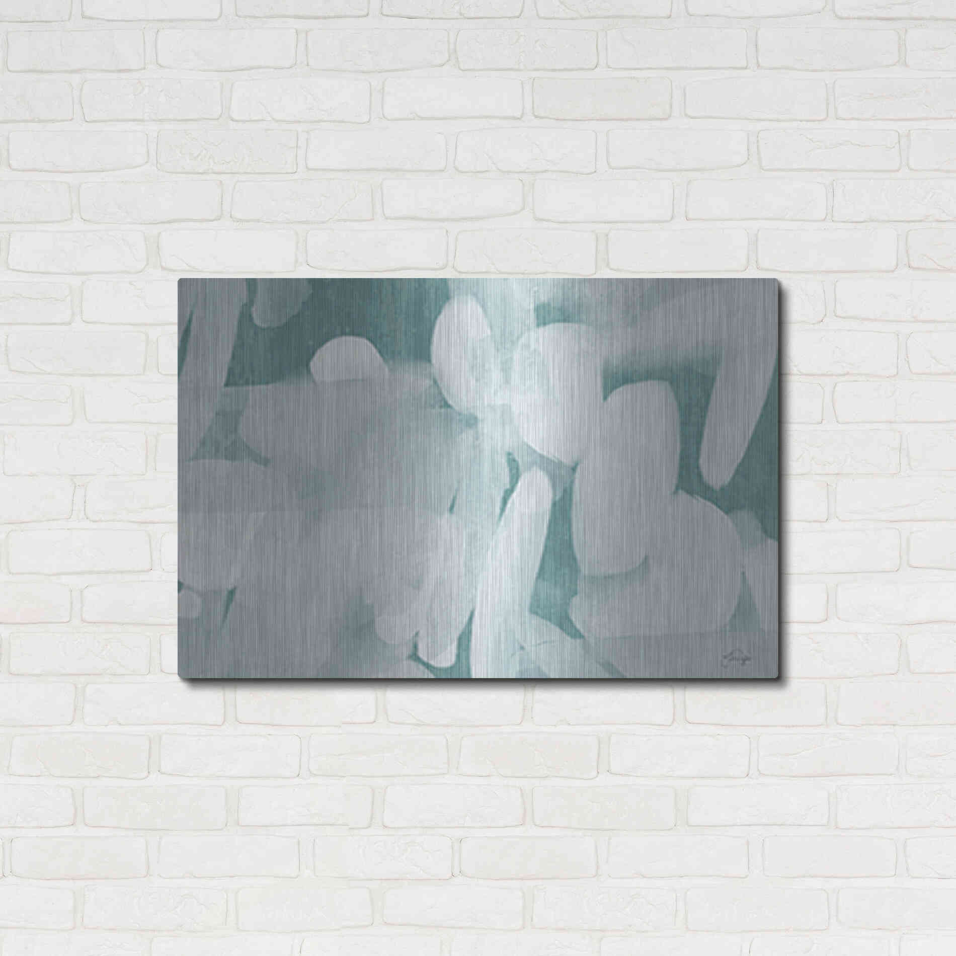 Luxe Metal Art 'Essence of Floating' by Yass Naffas Designs, Metal Wall Art,36x24