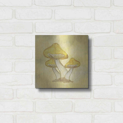 Luxe Metal Art 'Strangest of Places' by Yass Naffas Designs, Metal Wall Art,12x12