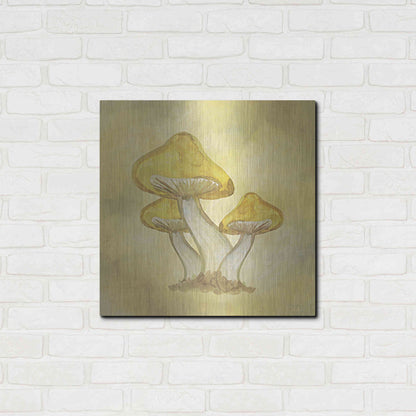 Luxe Metal Art 'Strangest of Places' by Yass Naffas Designs, Metal Wall Art,24x24