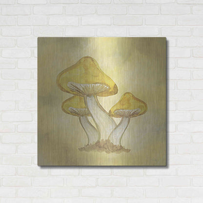 Luxe Metal Art 'Strangest of Places' by Yass Naffas Designs, Metal Wall Art,36x36