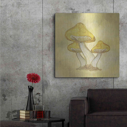 Luxe Metal Art 'Strangest of Places' by Yass Naffas Designs, Metal Wall Art,36x36